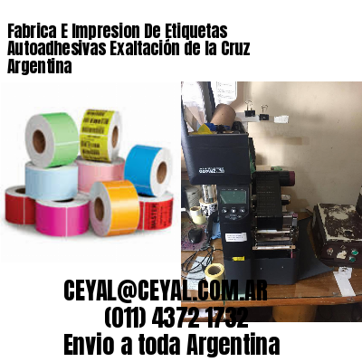 Fabrica E Impresion De Etiquetas Autoadhesivas Exaltación de la Cruz Argentina