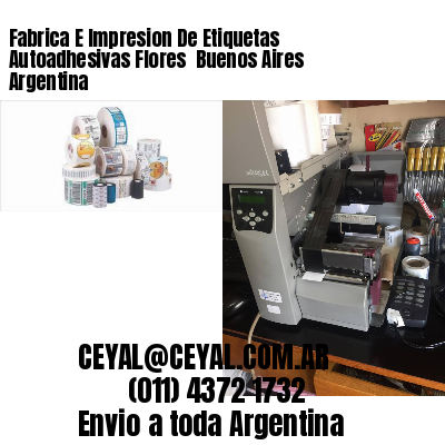 Fabrica E Impresion De Etiquetas Autoadhesivas Flores  Buenos Aires Argentina