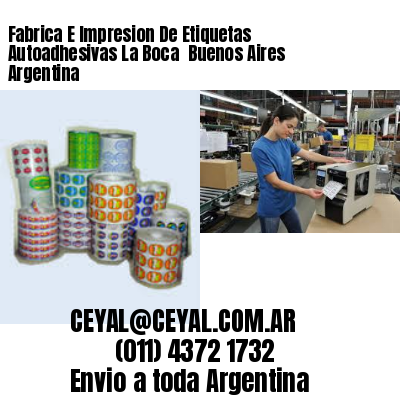 Fabrica E Impresion De Etiquetas Autoadhesivas La Boca  Buenos Aires Argentina