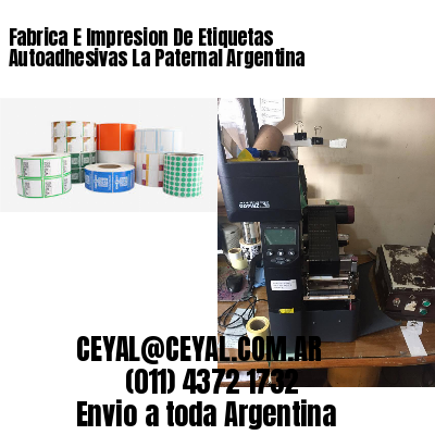 Fabrica E Impresion De Etiquetas Autoadhesivas La Paternal Argentina