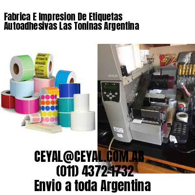 Fabrica E Impresion De Etiquetas Autoadhesivas Las Toninas Argentina
