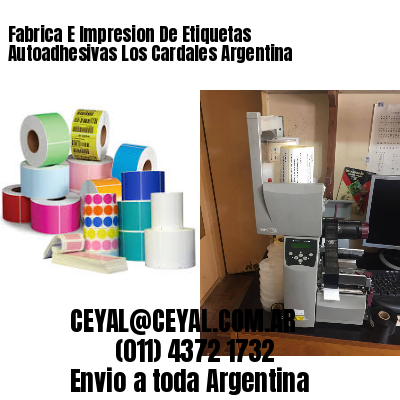 Fabrica E Impresion De Etiquetas Autoadhesivas Los Cardales Argentina