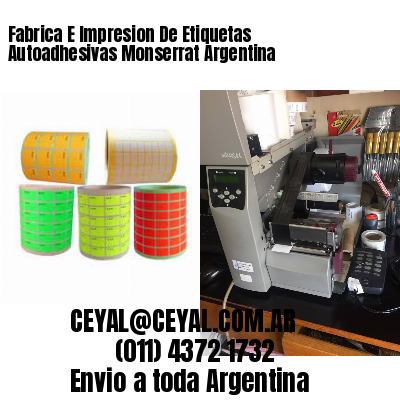 Fabrica E Impresion De Etiquetas Autoadhesivas Monserrat Argentina