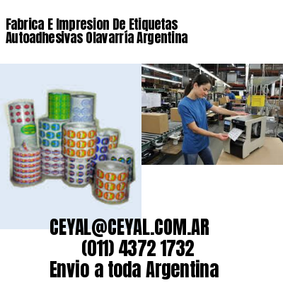 Fabrica E Impresion De Etiquetas Autoadhesivas Olavarría Argentina