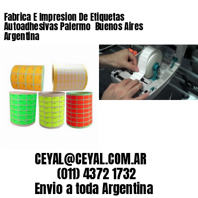 Fabrica E Impresion De Etiquetas Autoadhesivas Palermo  Buenos Aires Argentina