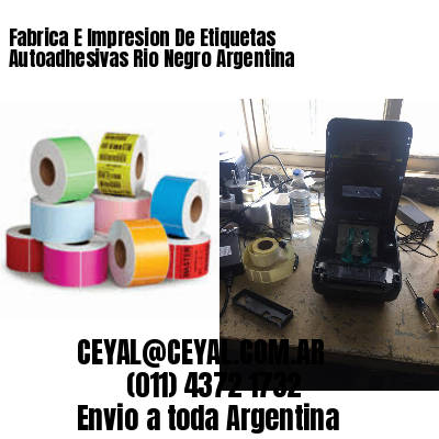 Fabrica E Impresion De Etiquetas Autoadhesivas Rio Negro Argentina