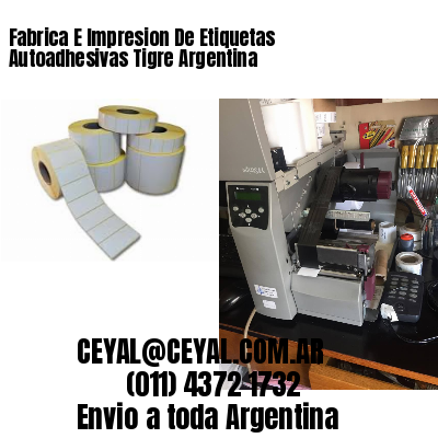 Fabrica E Impresion De Etiquetas Autoadhesivas Tigre Argentina