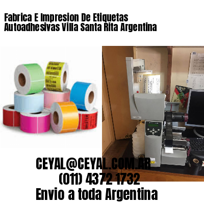 Fabrica E Impresion De Etiquetas Autoadhesivas Villa Santa Rita Argentina