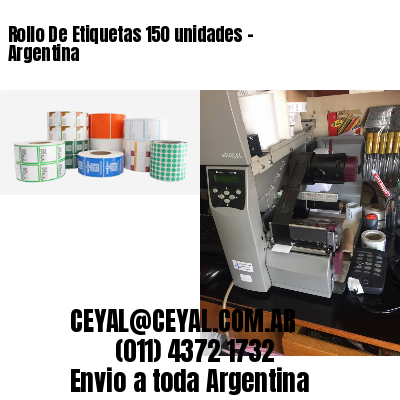Rollo De Etiquetas 150 unidades – Argentina