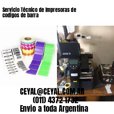 Servicio Técnico de Impresoras de codigos de barra
