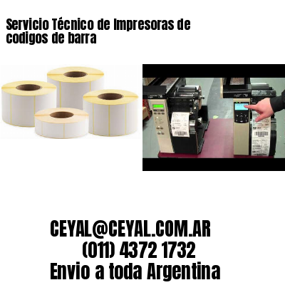Servicio Técnico de Impresoras de codigos de barra