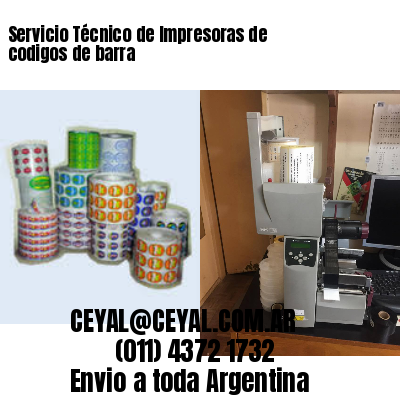 Servicio Técnico de Impresoras de codigos de barra