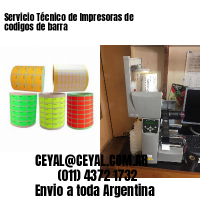 Servicio Técnico de Impresoras de codigos de barra
