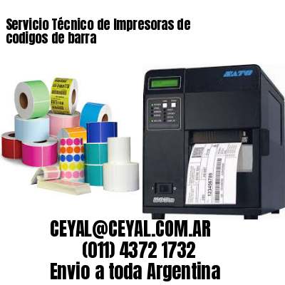 Servicio Técnico de Impresoras de codigos de barra