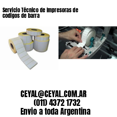 Servicio Técnico de Impresoras de codigos de barra