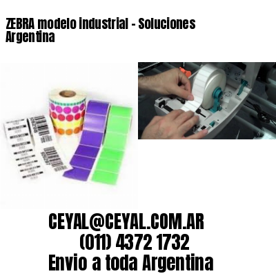 ZEBRA modelo industrial – Soluciones Argentina