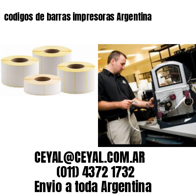codigos de barras impresoras Argentina