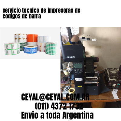 servicio tecnico de impresoras de codigos de barra