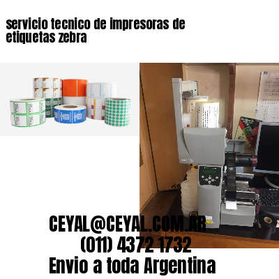 servicio tecnico de impresoras de etiquetas zebra