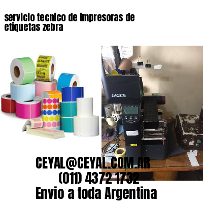 servicio tecnico de impresoras de etiquetas zebra