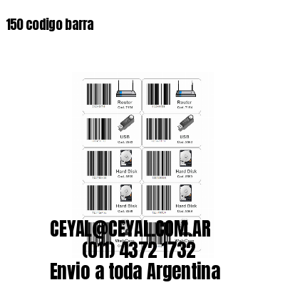 150 codigo barra