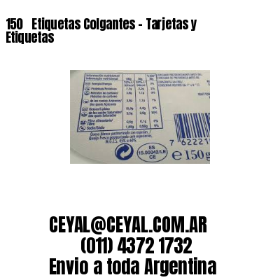 150 ‎ Etiquetas Colgantes – Tarjetas y Etiquetas