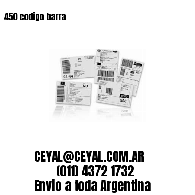 450 codigo barra