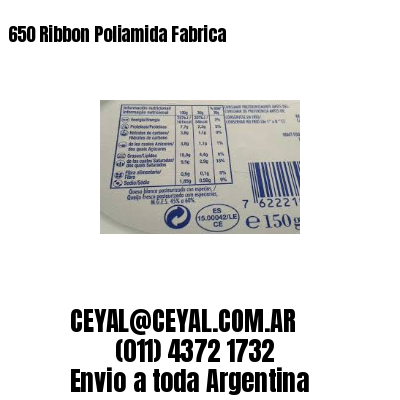 650 Ribbon Poliamida Fabrica