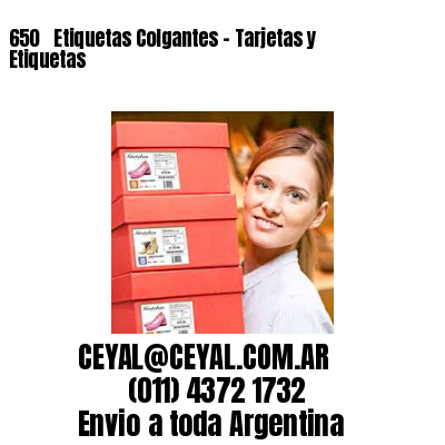 650 ‎ Etiquetas Colgantes – Tarjetas y Etiquetas