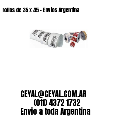 rollos de 35 x 45 – Envios Argentina