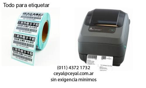 38 x 12 OPP  x 1000 etiquetas – Argentina