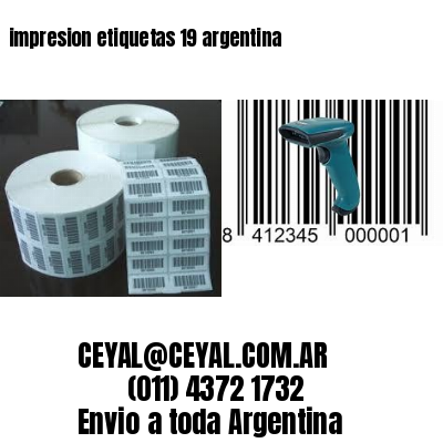 impresion etiquetas 19 argentina