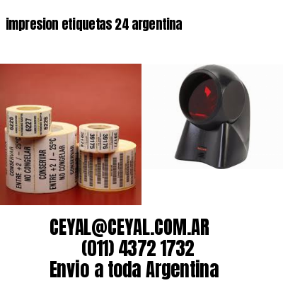 impresion etiquetas 24 argentina