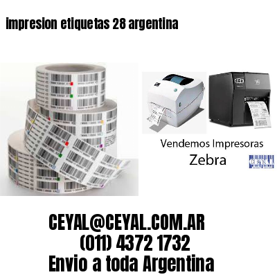 impresion etiquetas 28 argentina