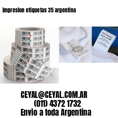 impresion etiquetas 35 argentina