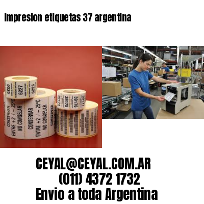 impresion etiquetas 37 argentina