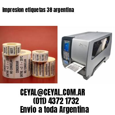 impresion etiquetas 38 argentina