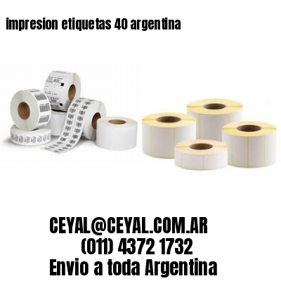 impresion etiquetas 40 argentina