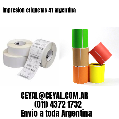 impresion etiquetas 41 argentina