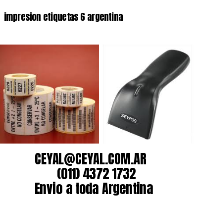 impresion etiquetas 6 argentina