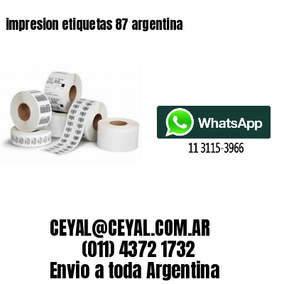 impresion etiquetas 87 argentina