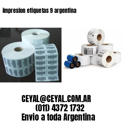 impresion etiquetas 9 argentina