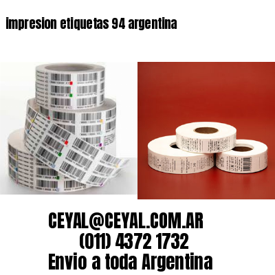 impresion etiquetas 94 argentina