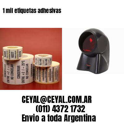 1 mil etiquetas adhesivas