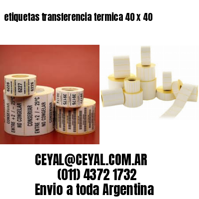 etiquetas transferencia termica 40 x 40