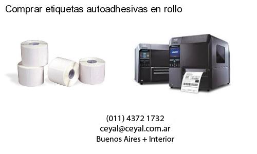 Comprar etiquetas autoadhesivas en rollo