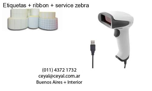 Etiquetas   ribbon   service zebra