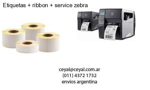 Etiquetas   ribbon   service zebra