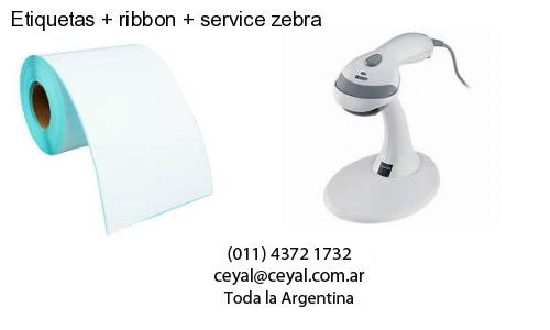 Etiquetas   ribbon   service zebra