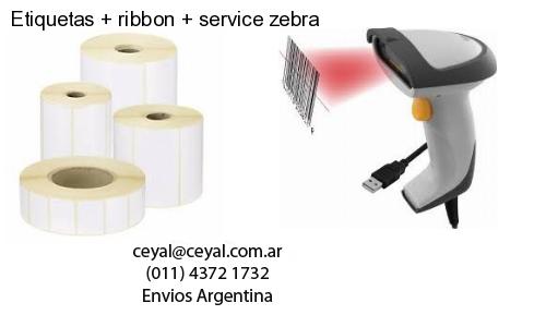 Etiquetas   ribbon   service zebra